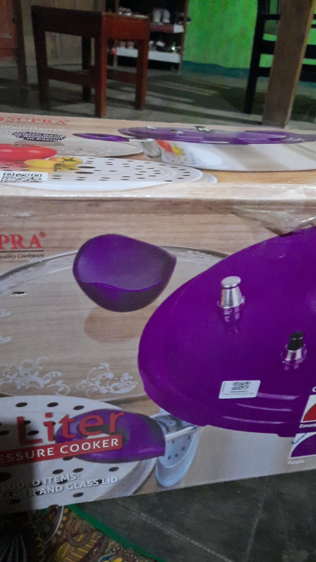 Panci Presto Supra 8 Lt / Supra Pressure 8lt - Ungu