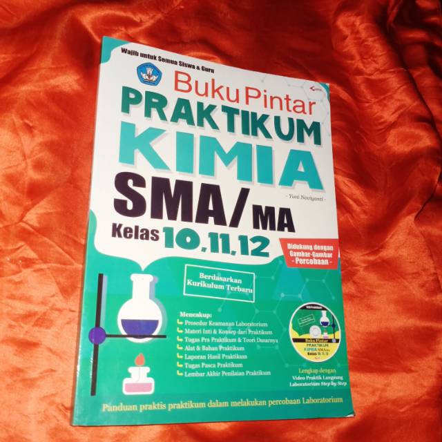 Buku Pintar Praktikum Kimia Kelas 10, 11, 12 BEKAS