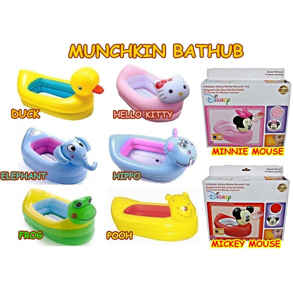 BAK MANDI BAYI TIUP BATHTUB KARAKTER / BATHTUB