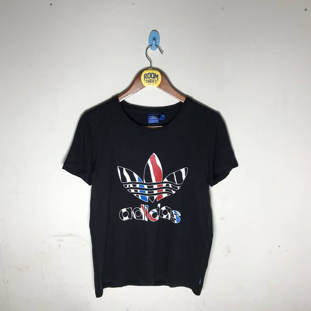 t shirt adidas trefoil