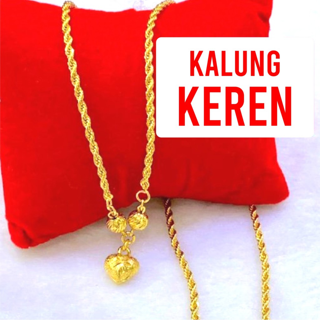 KALUNG EMAS BANGKOK BERLAPISEMAS ORIGINAL