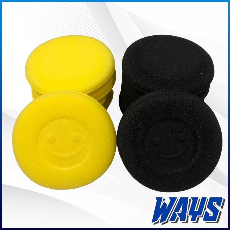 [Z100] Sponge Applicator Poles Detailing Busa Spon Wax Pad Spons Coating Cleaner Motor Mobil