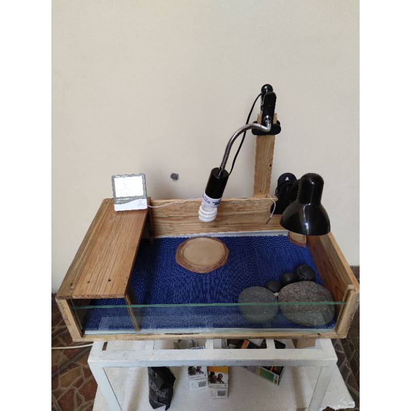 Kandang kura darat / Kandang Reptil.  sulcata pardalis dll