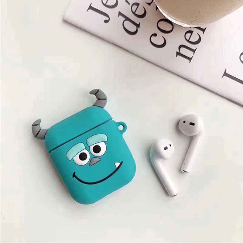 (Ready stock) Casing Silikon Apple Airpods i10 i12 i9s tws Motif Kartun Ins