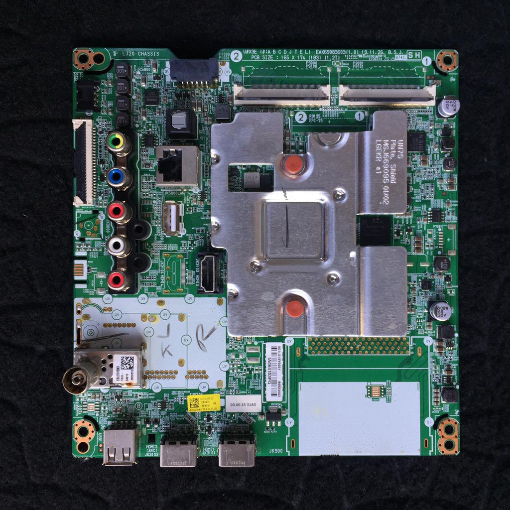 MB - MAINBOARD - MESIN TV LG 43UN7100 - 43 UN 7100 - 43 UN - 43UN - 43