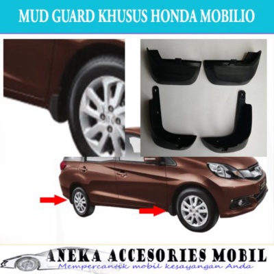 Dijual Mud Guard Honda Mobilio Mud Flaps Honda Mobilio Tahanan Lumpur Honda Mobilio Kepet Lumpur Hon