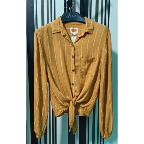 Blouse / Kemeja AE Striped Blouse Original Branded