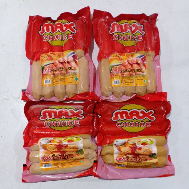 

MAXCHOICE sosis bakar ayam 500gr