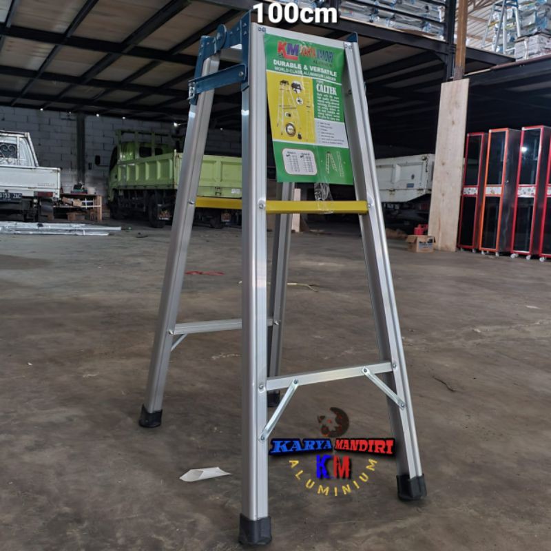 ⭐⭐⭐⭐⭐Tangga Lipat Aluminium Caltex - Ukuran 2,5 M / 2 M / 1,75 M / 1,5M / 1,25 M / 1 M