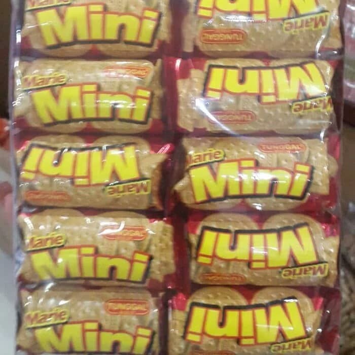 

T20R Kue Marie Tunggal Mini Isi 10 Bungkus Biskuit Marie Tunggal Bandung Ht501Gr