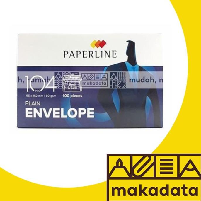 

Ready oke] Amplop Putih / Surat Paperline Tanggung Polos 104 (100 Lembar) Murah