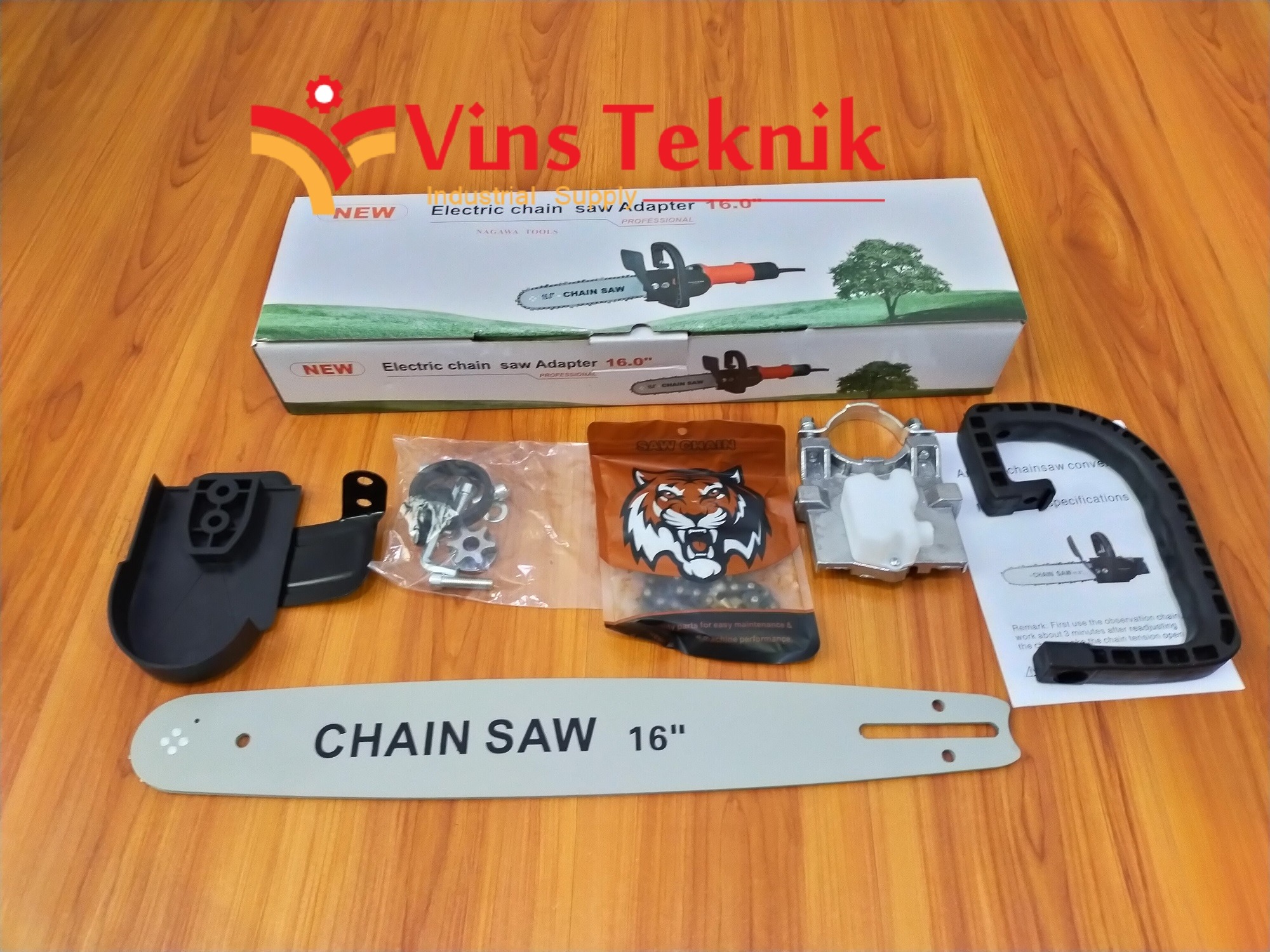 Paling Murah Adaptor Gerinda Mini Chainsaw Chain Saw 16inch r9ZoRNIQJgGwWd