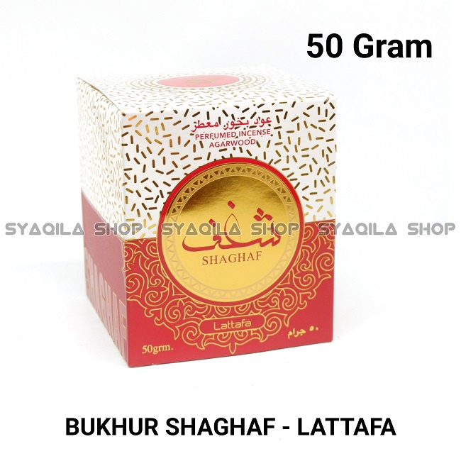 Bakhor Shaghaf by Lattafa Bukhur Latafa Shagaf Buhur Saghaf Sagaf Dupa Arab Menyan Impor Dubai Pengharum Aromaterapi 50 Gram