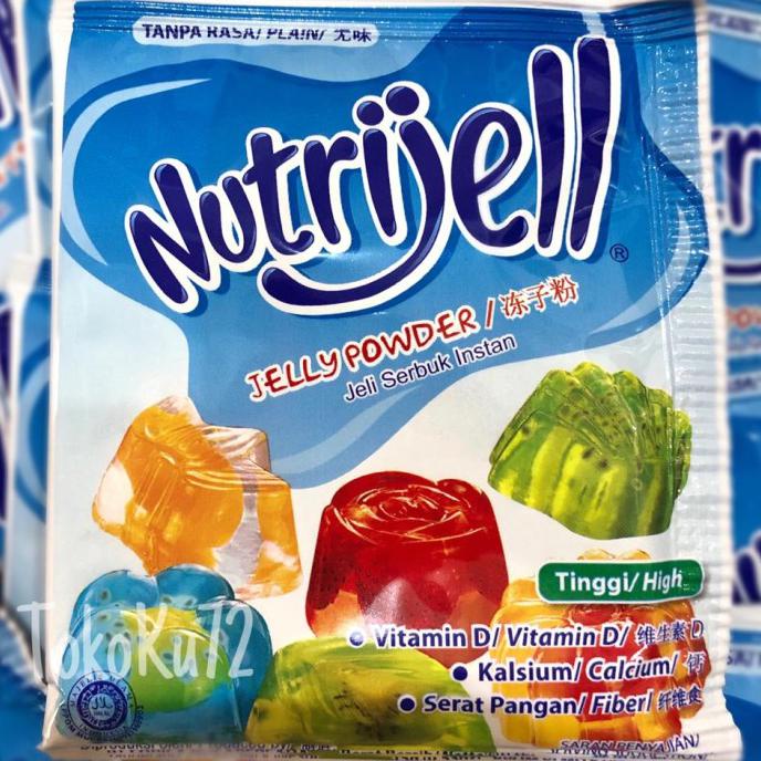 

Nutrijell Jelly Plain 15 gr per box isi 12 pcs