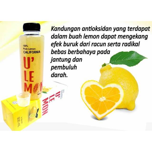 

U Lemon 100% pure lemon california vitamin c