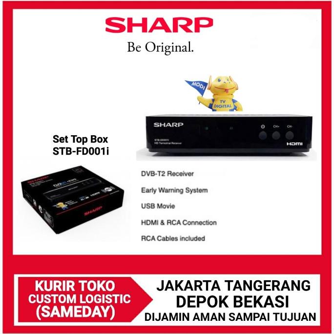 Sharp Set Top Box STB-DD001i Digital TV Receiver STB DVB-T2