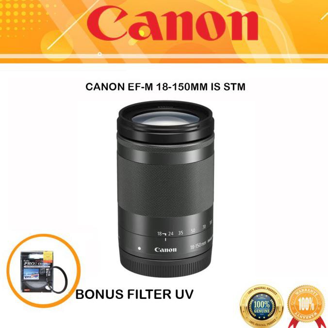 Canon Ef-M 18-150Mm Is Stm Lens Kamera Mirrorless Lensa Tele Zoom Belanjayuk332