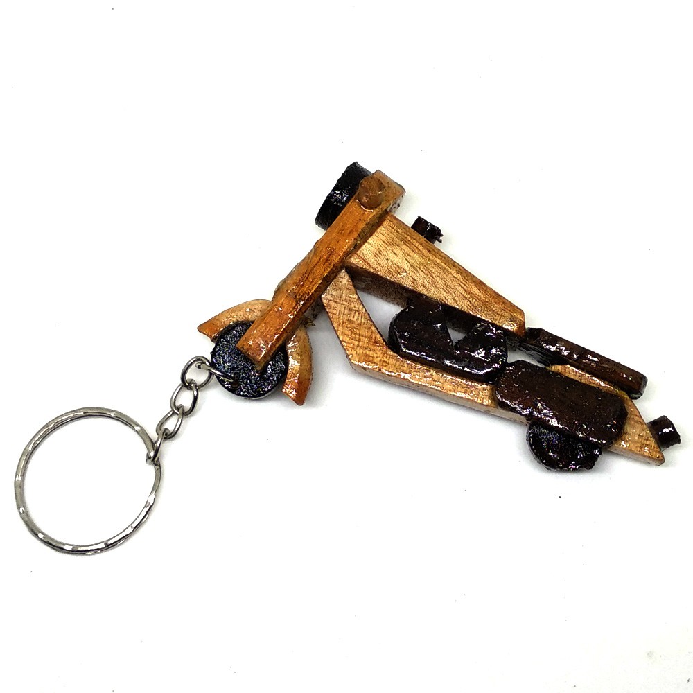 Souvenir Gantungan Kunci Motor Kayu - Isi 10pcs