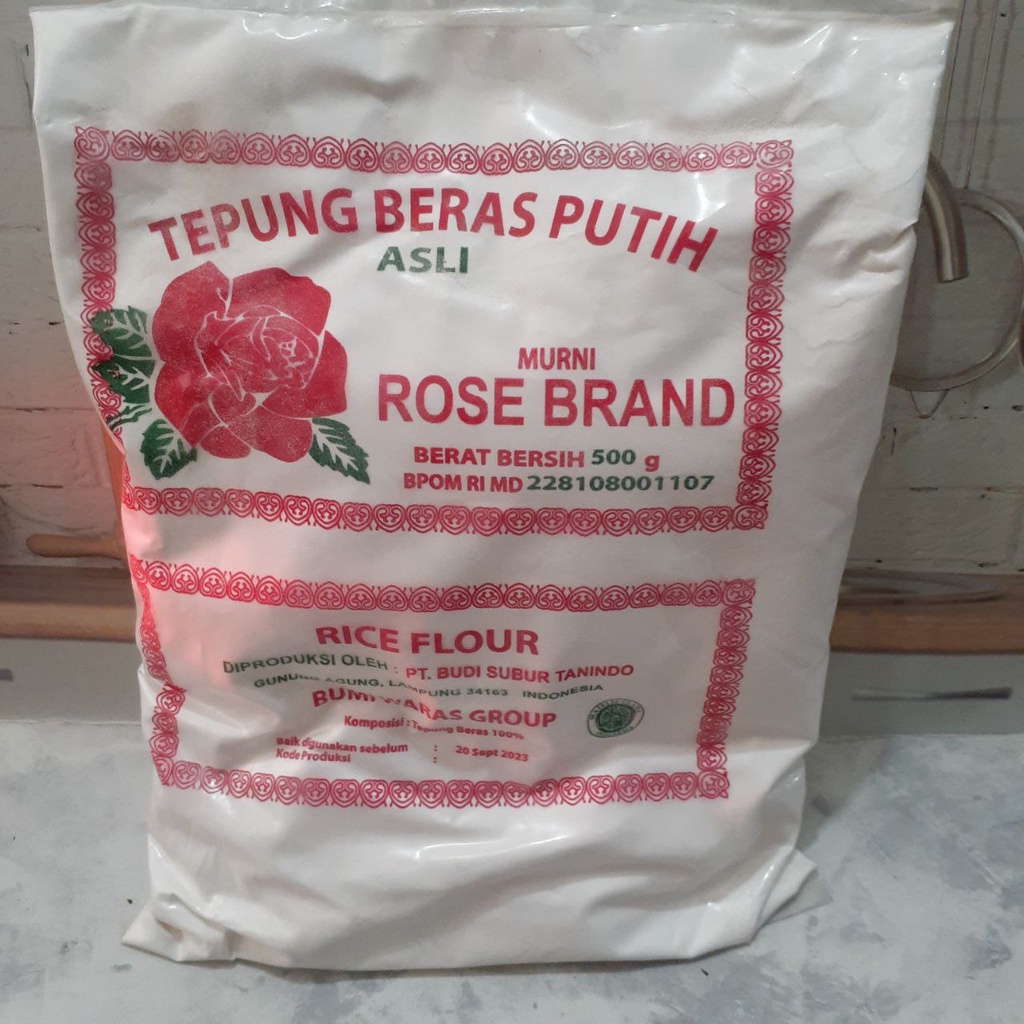 

Tepung Beras Putih Rose Brand 500g