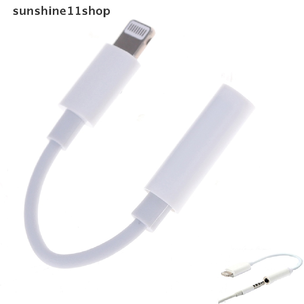 Sho Kabel Adapter Konektor Headphone / Earphone Jack Audio Untuk iPhone