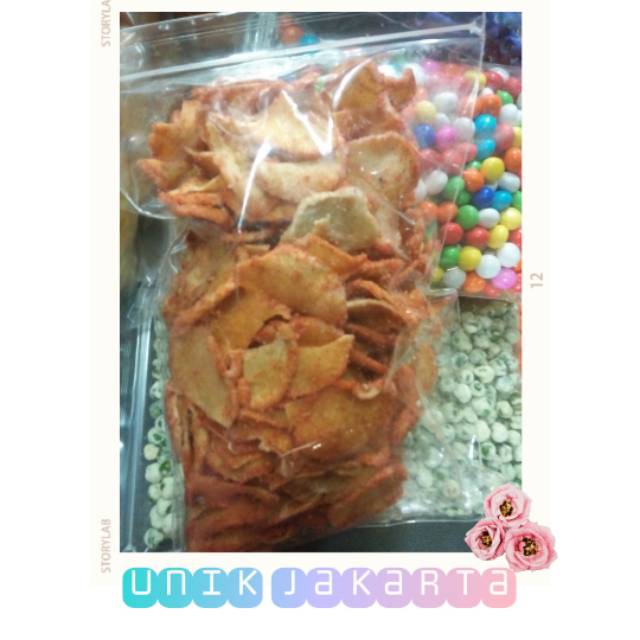 

Cemilan Basreng Pedas Baso Goreng pedas