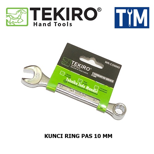 TEKIRO Kunci Ring Pas 10 mm