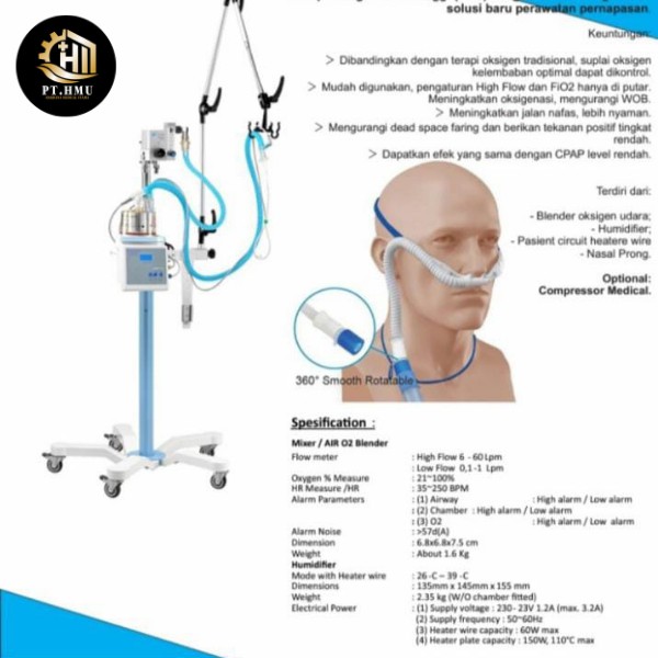 HIGH FLOW NASAL CANNULA PEGEON / HFNC PEGEON