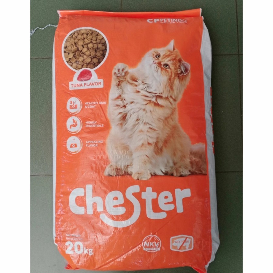 GOJEK Chester Tuna Cat Food 20kg Makanan Kucing Tuna 20 kg