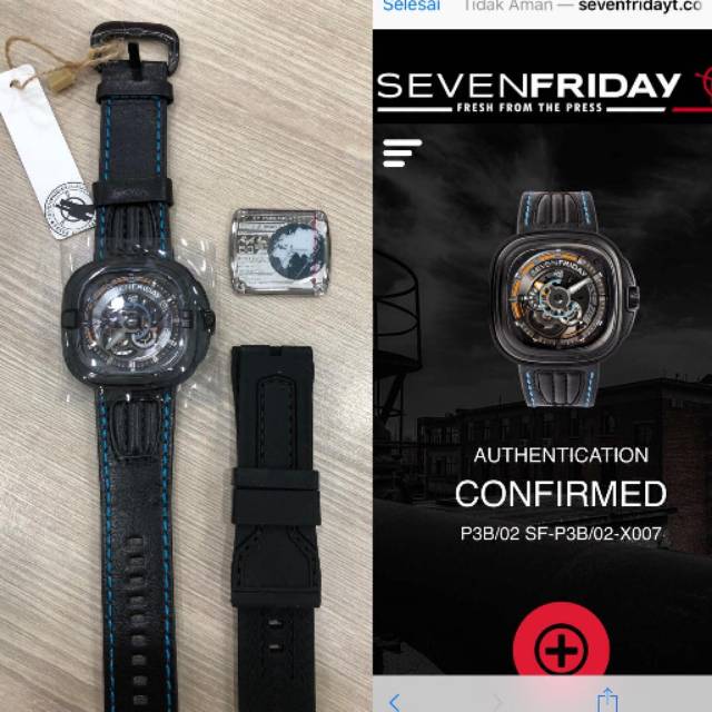 Jam SevenFriday SF  P3B/02 (NFC AKTIF)