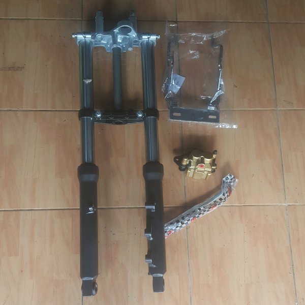 SHOCK DEPAN BYSON PNP RX King motor custom