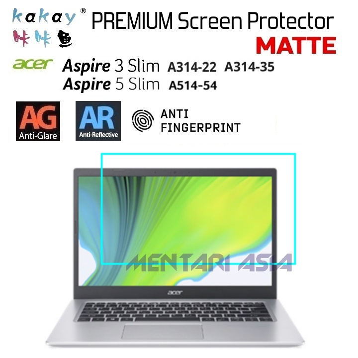 Screen Protector ACER Aspire 3 Slim  5 Slim - KAKAY Premium MATTE