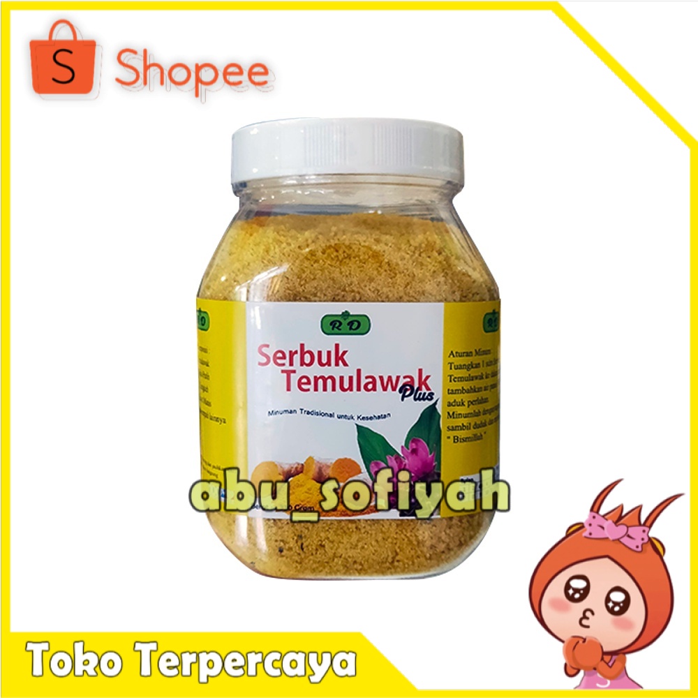 

Serbuk Temulawak RD Plus isi 330gr
