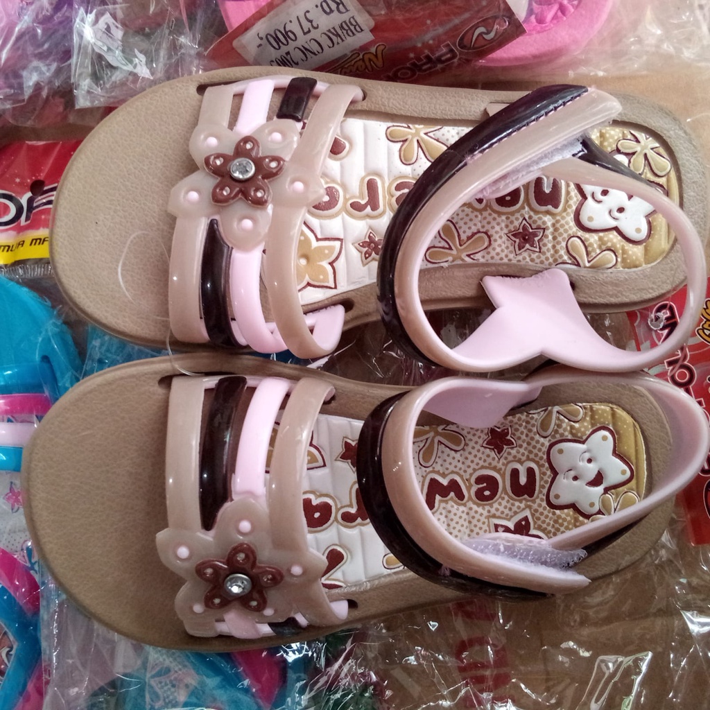 SANDAL ANAK BAYI NEW ERA BB/KC CNC 2005 SIZE 19-24 Sepatu Sandal Anak Tali Belakang terlaris