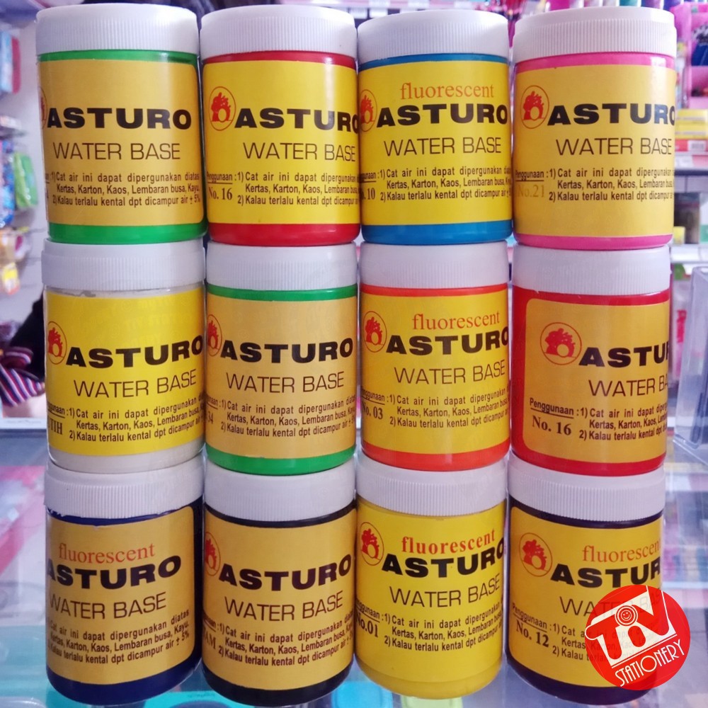 

Cat Poster ASTURO Water Base 100 ml (Besar)