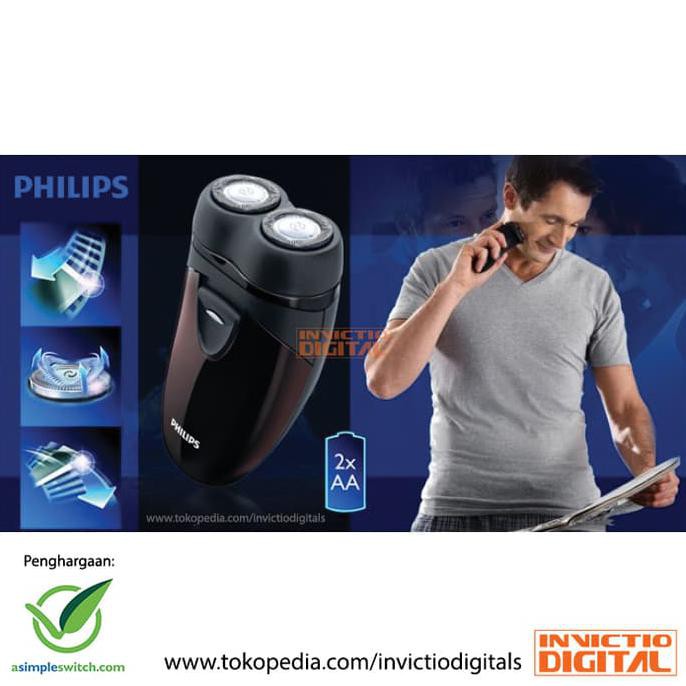 PHILIPS PQ206 - ELECTRIC SHAVER. Alat Cukur Elektrik, Pencukur Kumis TERJAMIN
