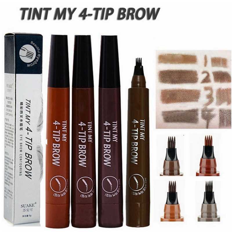 (BISA COD) FTIHSHPSUAKE Pensil Alis Microblading Eyebrow Tattoo Pen Waterproof - YGZWBZ