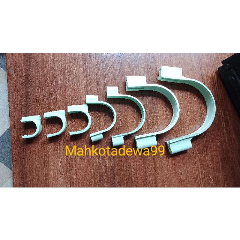 klem pipa Arrow / clamp pippa Arrow 2 - 21/2 -  3 - 4  inch(satuan)