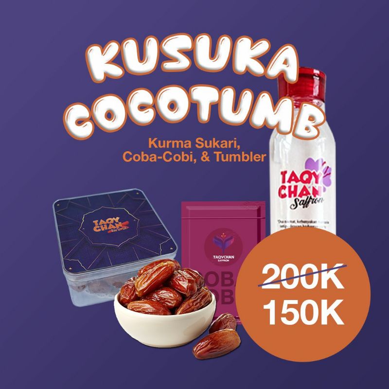 

KUSUKA COCOTUMB TAQYCHAN SAFFRON by Ust Taqy Malik