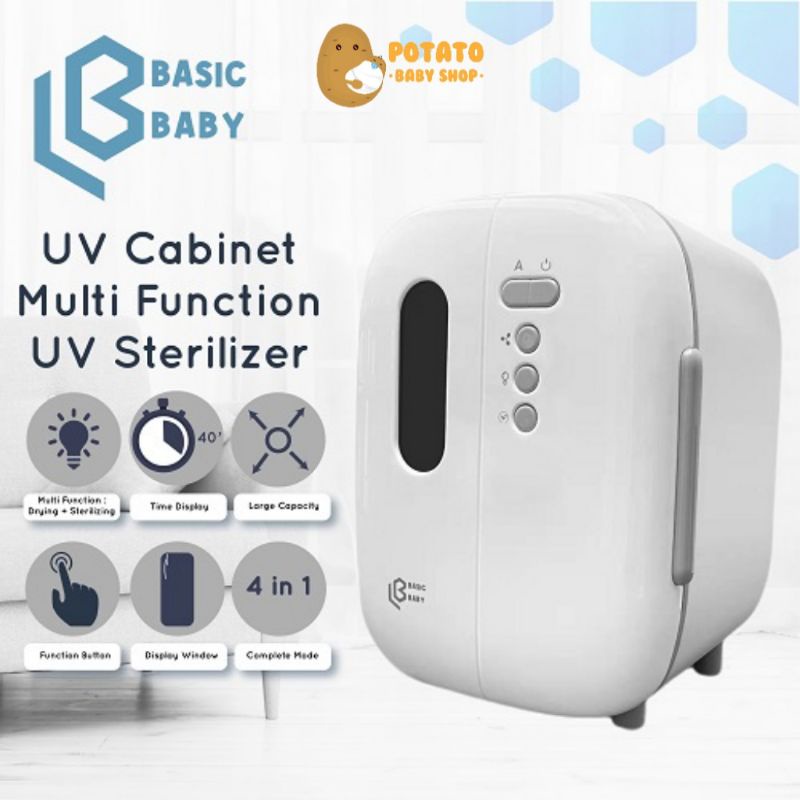 Basic Baby UV Cabinet Multi Function UV Sterilizer Dryer - basicbaby