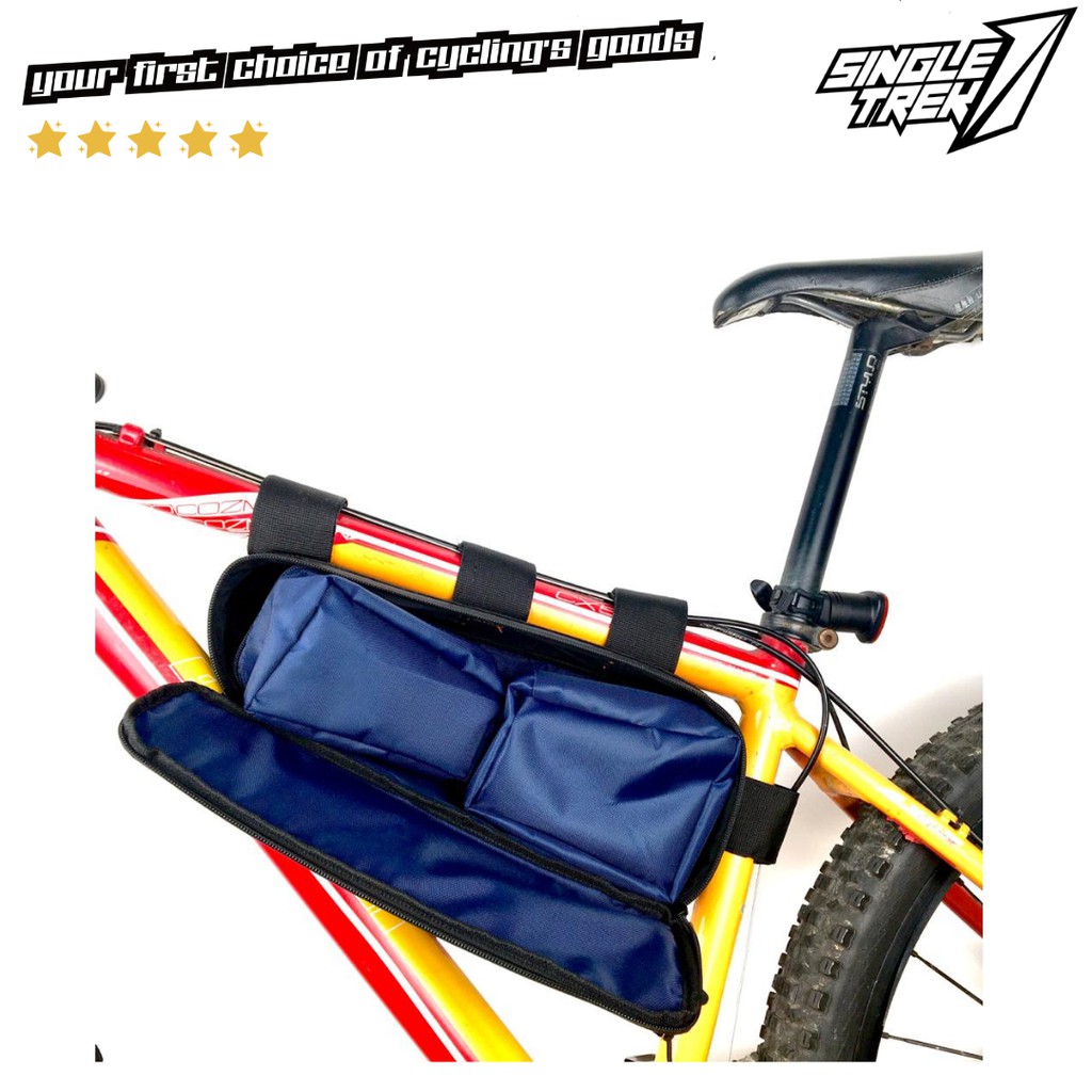 Tas Frame DownTube Sepeda Cycle Cross Sepeda Gunung MTB