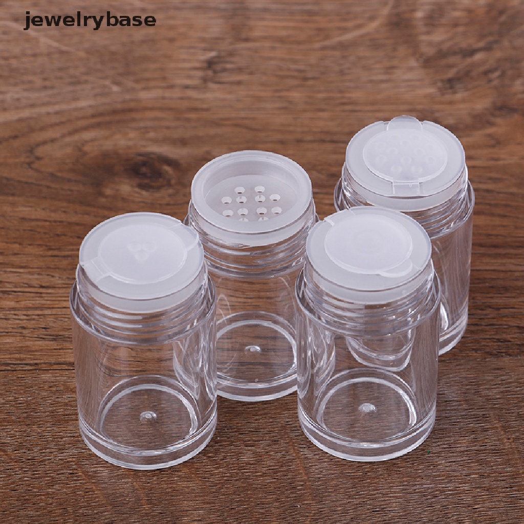 1-3 Pcs Botol Kosong Ukuran 10ml Warna Putih Untuk Wadah Kosmetik