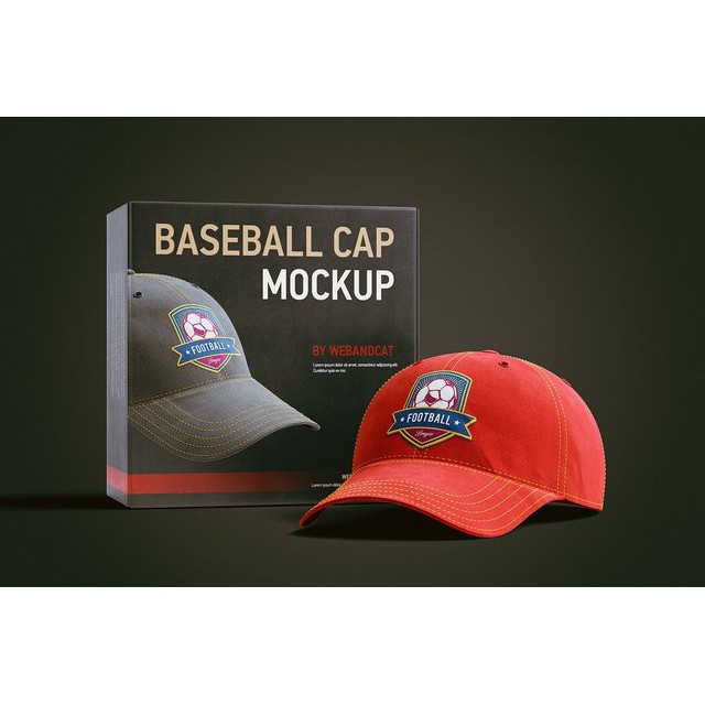 Baseball Cap 3d Mockup - Photoshop