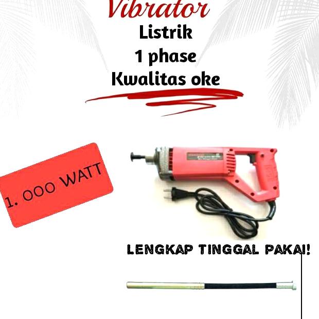 @=@=@=@=] vibrator listrik concrete vibrator electric 1 phase plus selang 25mm
