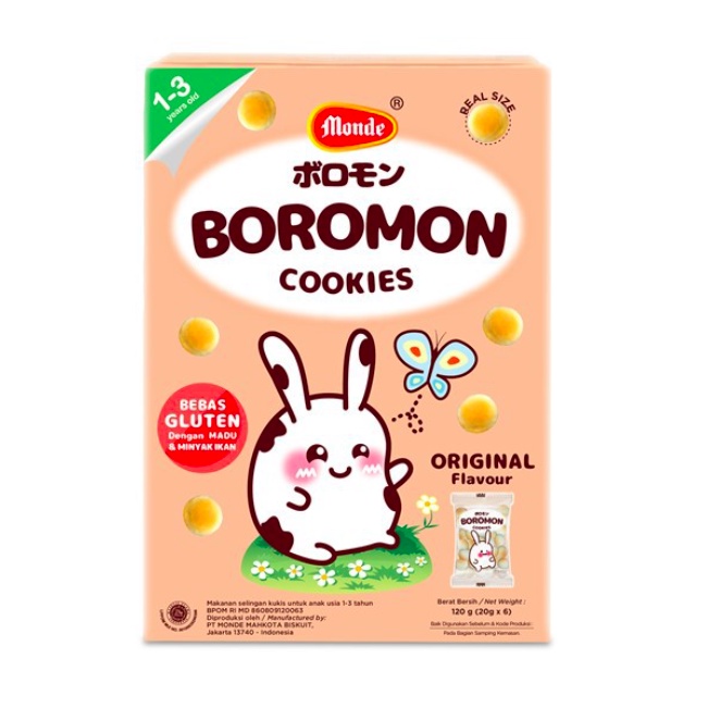 Monde Boromon Cookies 100 gr Gluten Free