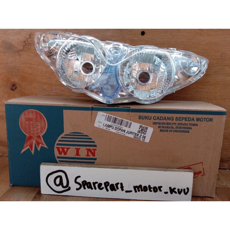 Lampu depan /reflektor depan jupiter z 2006win