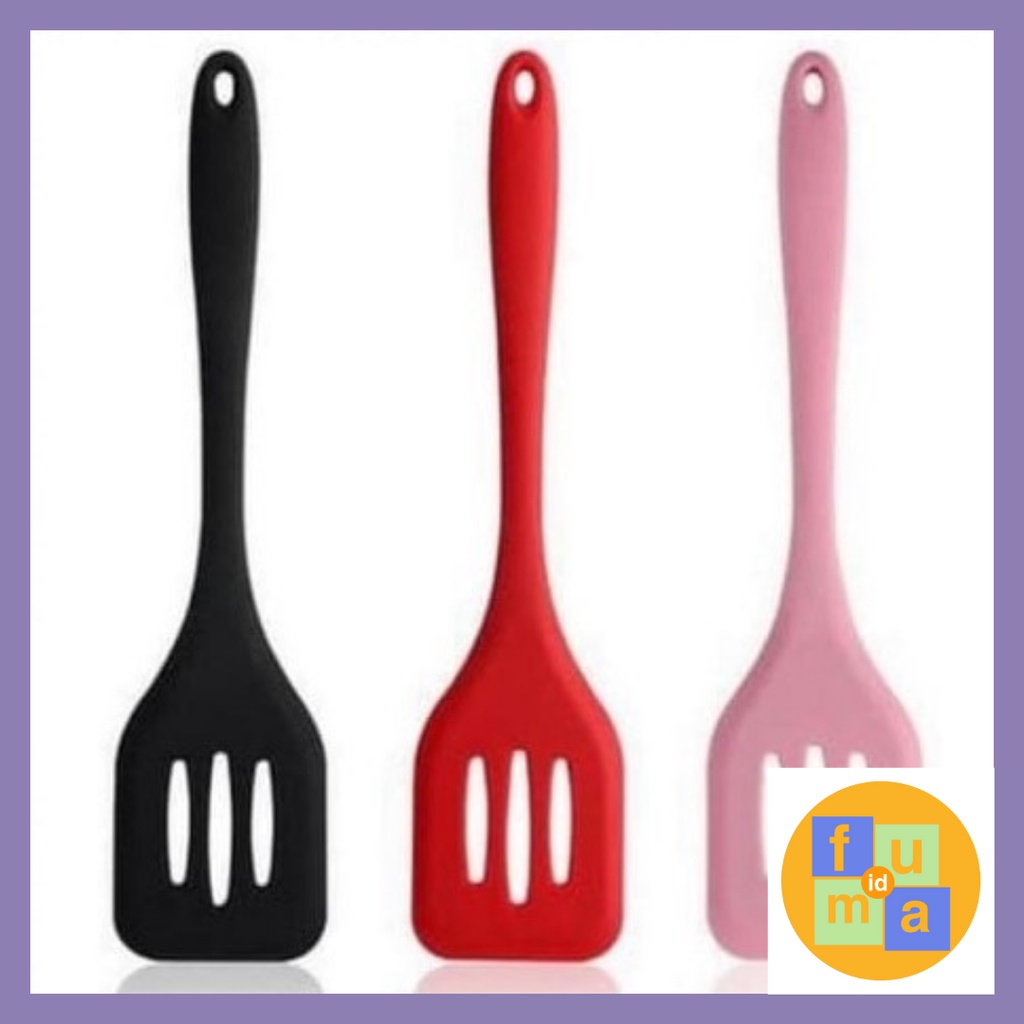 SPATULA SILICONE FOOD GRADE TAHAN PANAS/ SUTIL SILIKON ANTI LENGKET / SUTIL SILICONE TAHAN LAMA