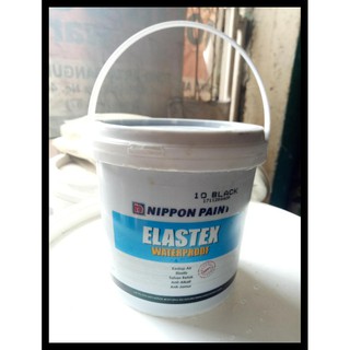  CAT  WATERPROOF  ELASTEX  NIPPON  PAINT  1  KG TAHAN AIR 