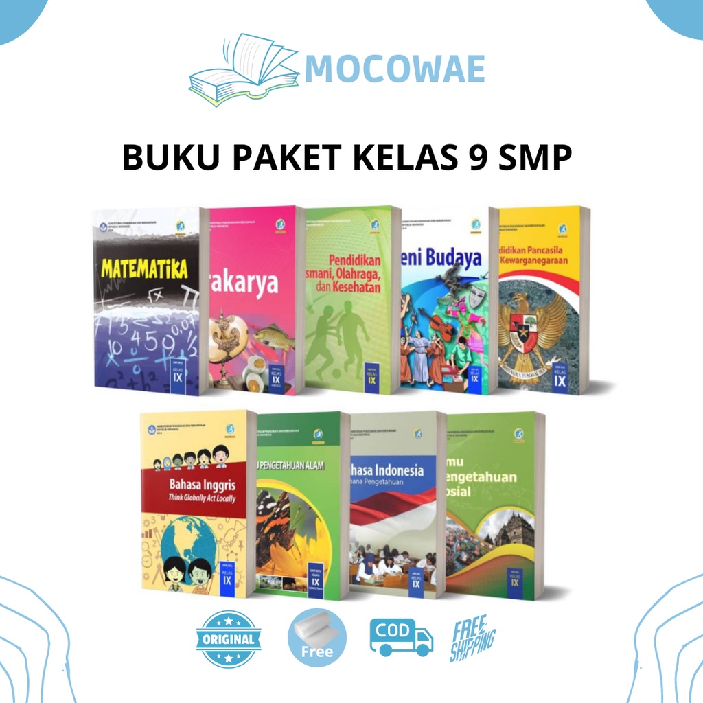 Jual Buku Paket BSE K13 Kelas IX SMP/Mts Buku Paket Kelas 9 SMP Buku ...