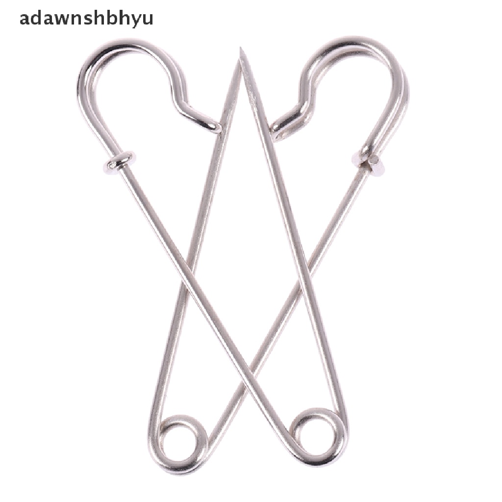 Adawnshbhyu 12pcs Besar Heavy Duty Stainless Steel Big Jumbo Peniti Selimut Crafting