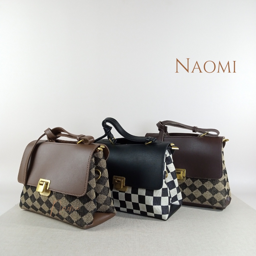 NAOMI - Tiffany Sling Bag Import - Tiffany Large - Tas Selempang Wanita - Fashion Bag Premium - Tas kado Wanita